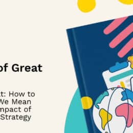 Global content report good vs great