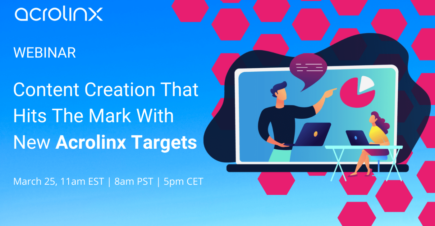 Acrolinx Targets Webinar