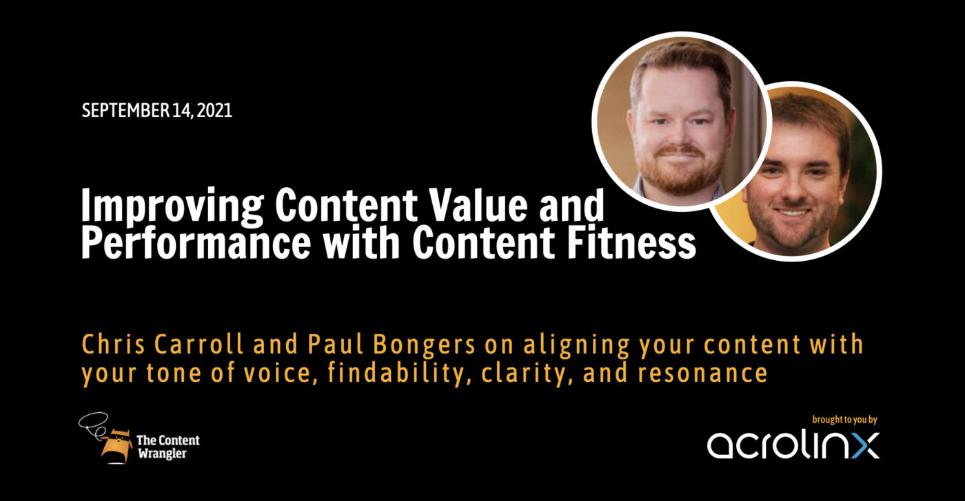 content fitness webinar.