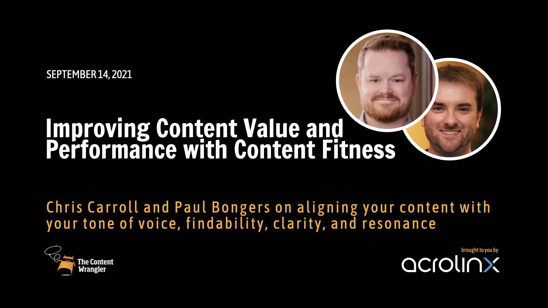 content fitness webinar.