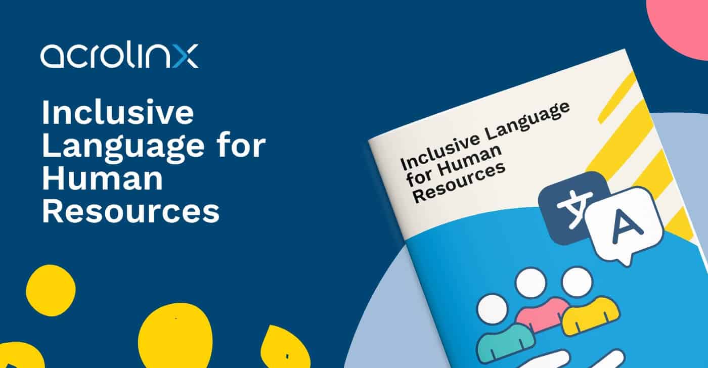 Inclusive language for human resources