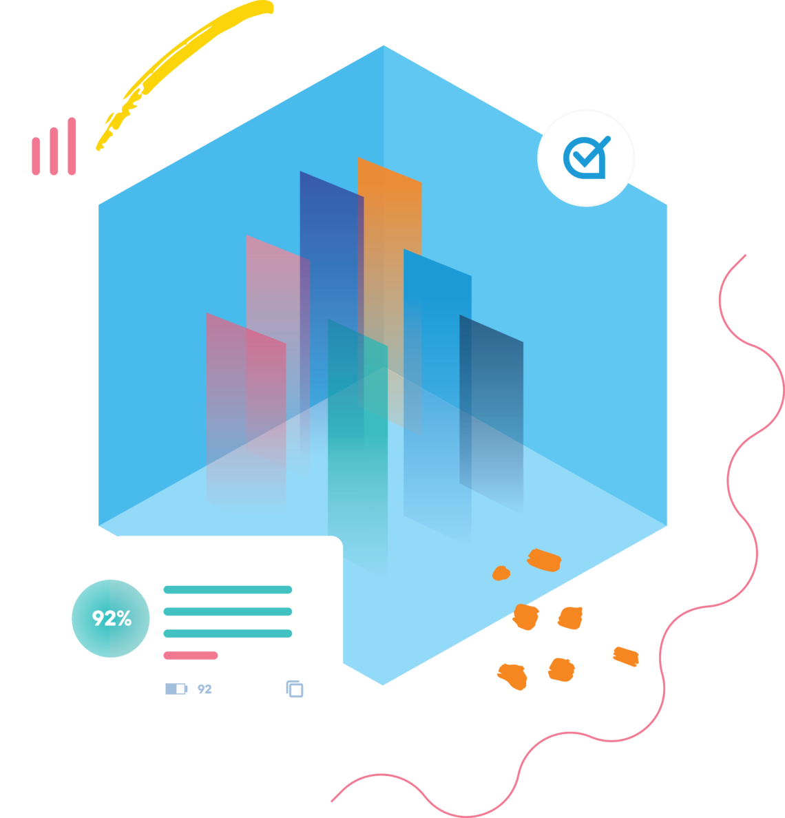 Illustration of the Content Cube analysis