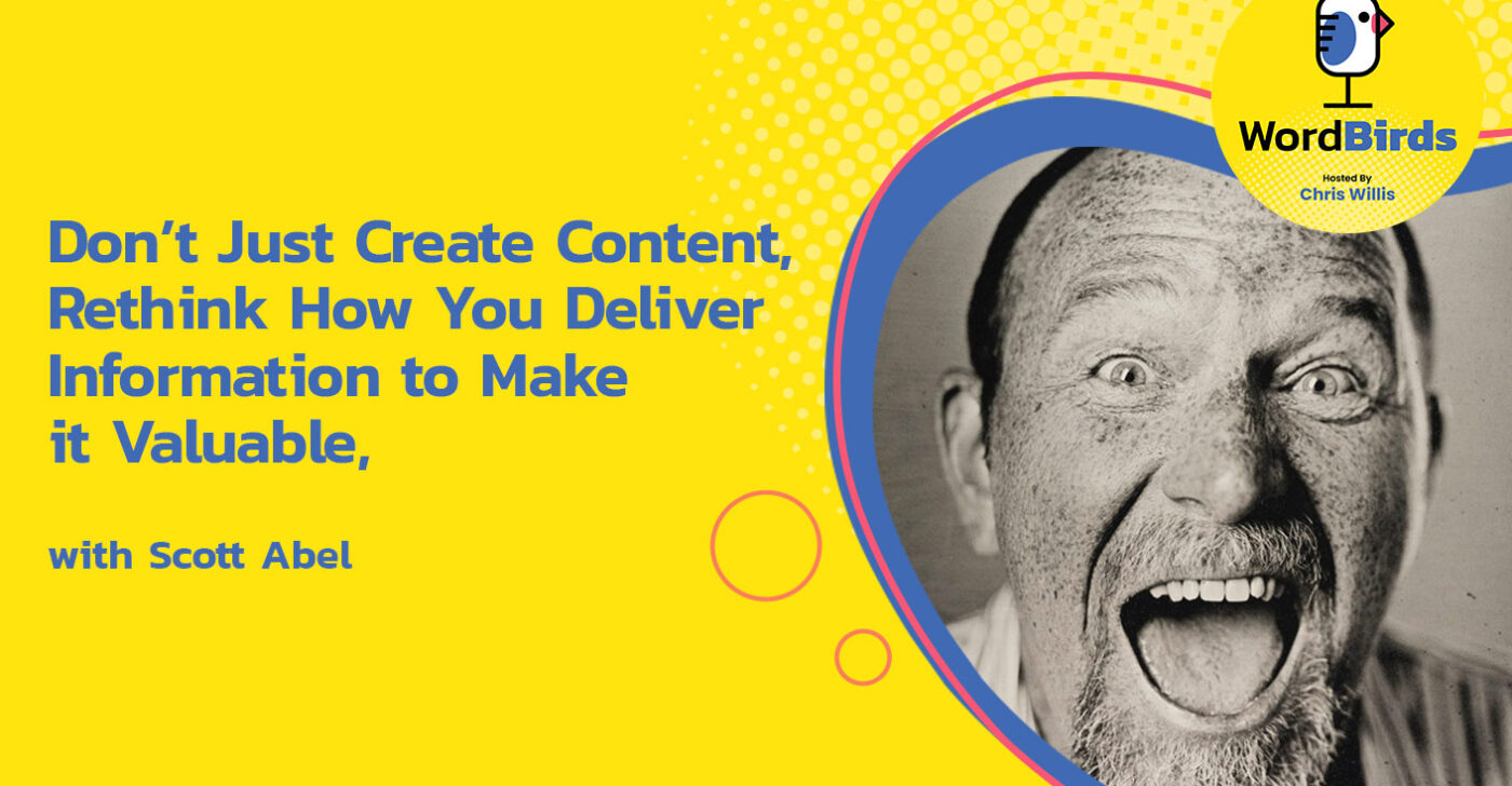 Don't just create content, rethink how you deliver information