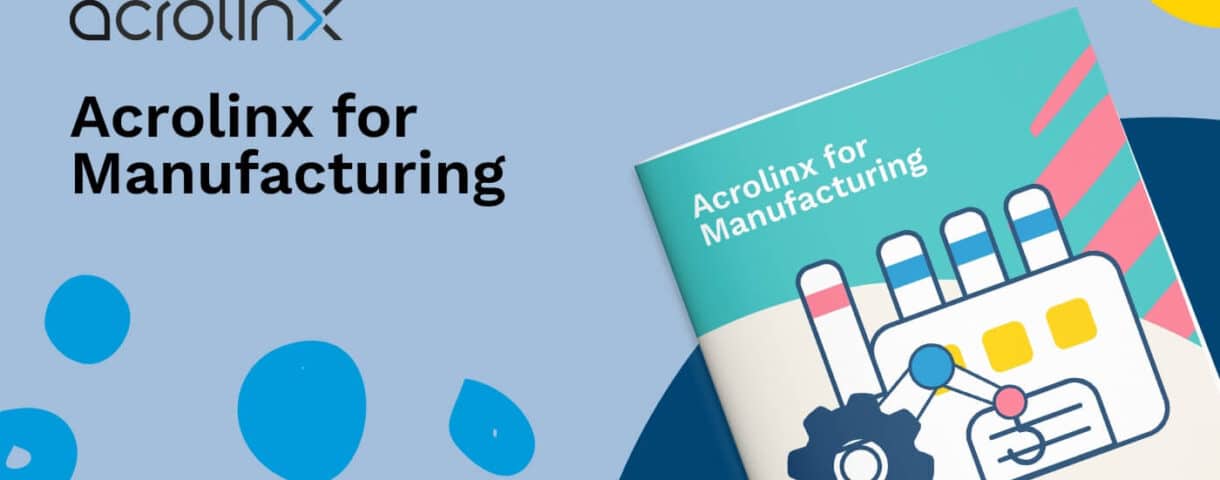 Acrolinx for manufacturing