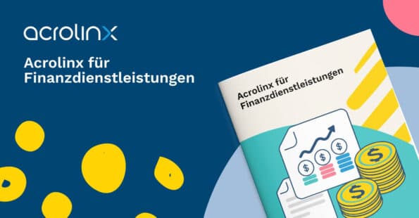 Acrolinx fuer finanzdienstleistungen
