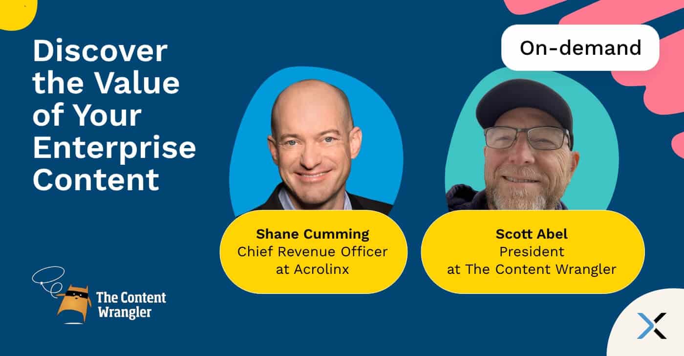 Discover the value of your enterprise content