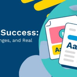 A banner showing the title of the webinar and two documents as icons.