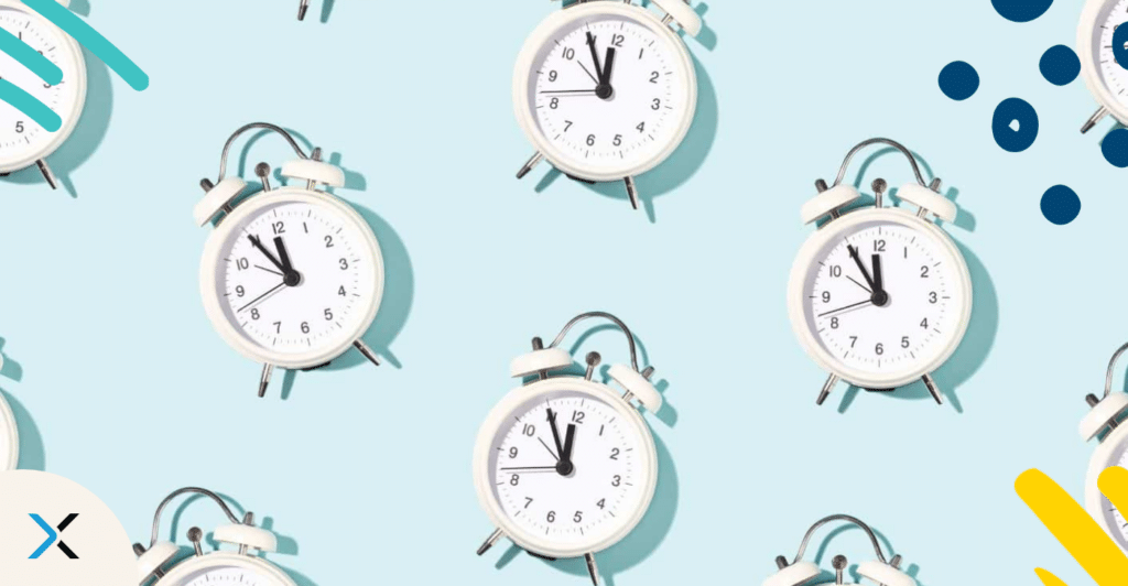 How to Write Faster: Clocks Symbolizing Speed and Efficiency in Content Creation