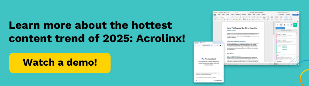 Register to watch an Acrolinx demo.