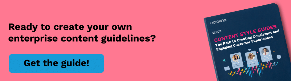 Download the content style guide guide