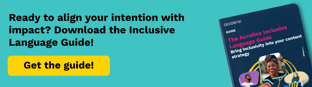 Download The Acrolinx Inclusive Language Guide.