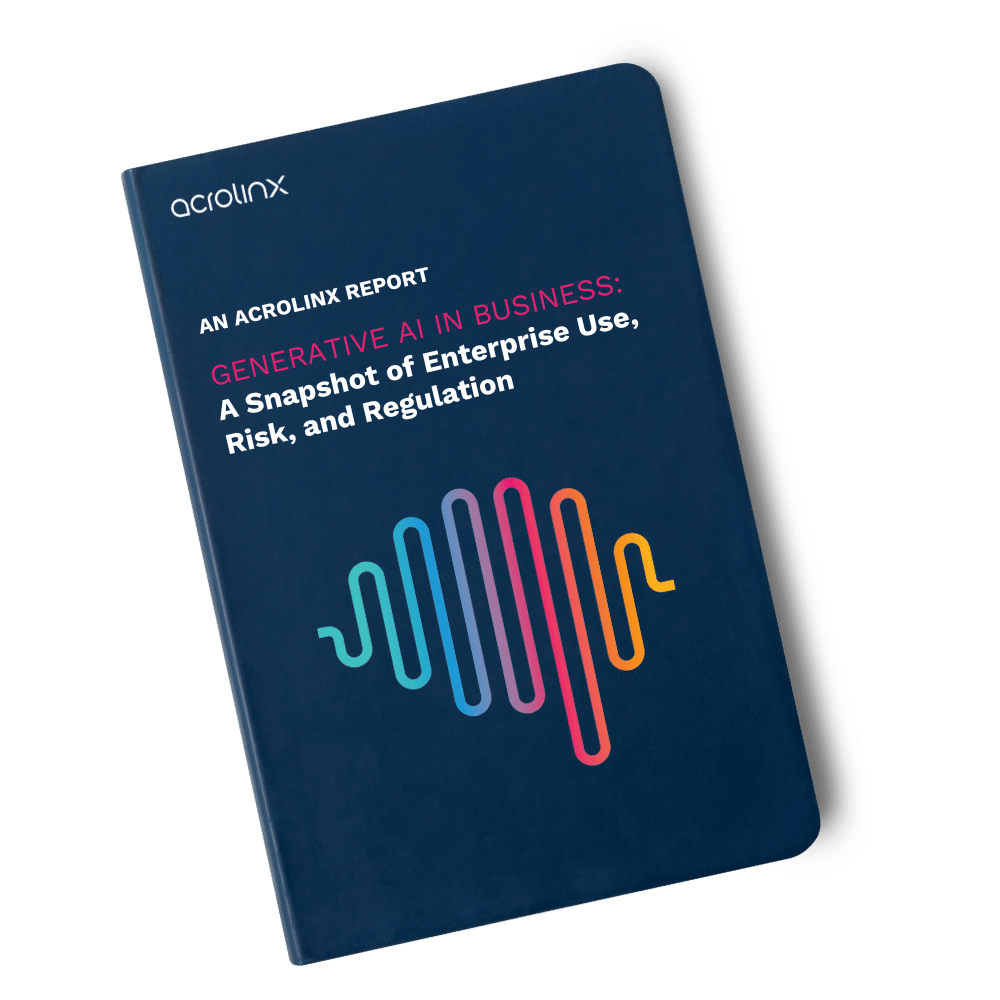Dark book cover for the AI Risk report.
