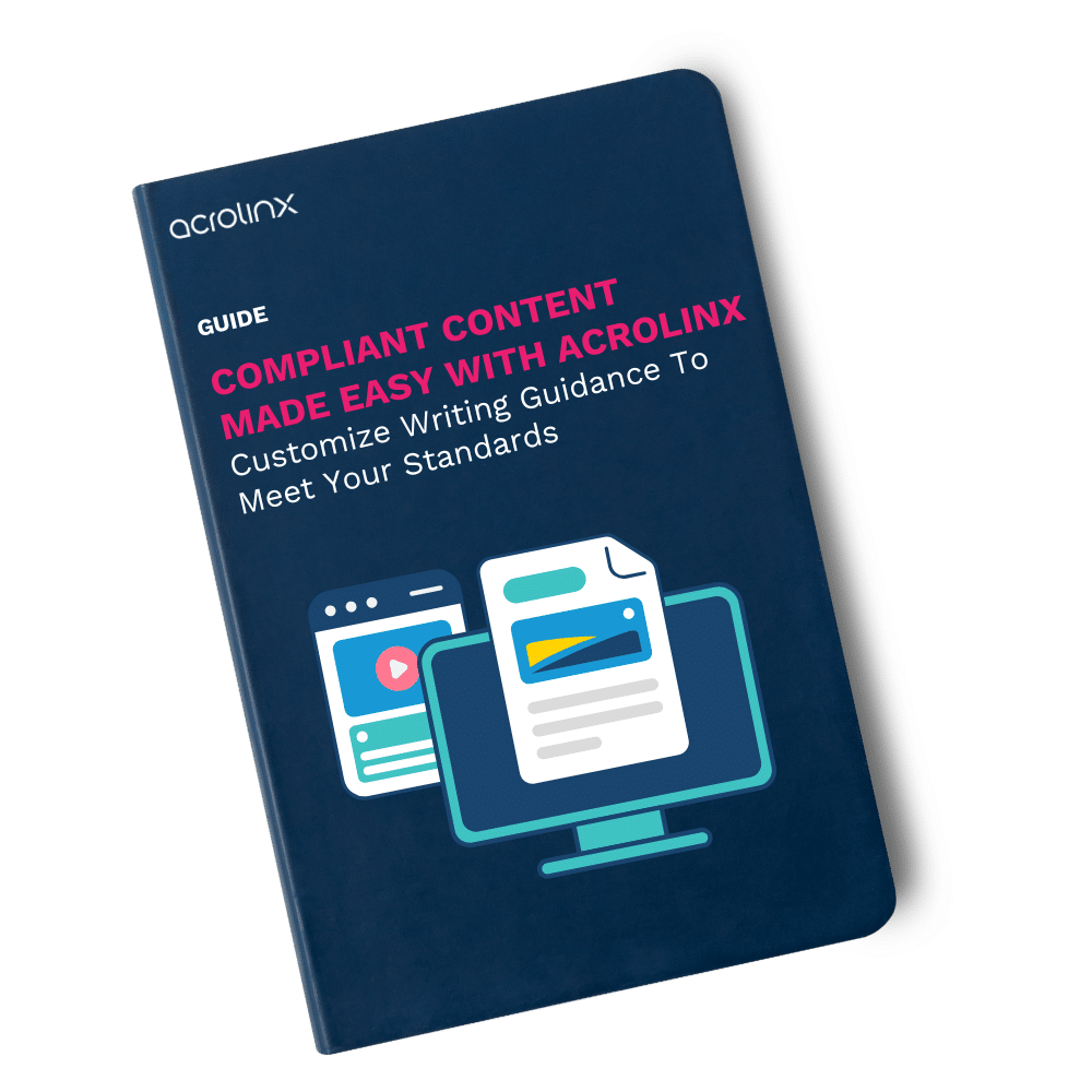 Dark book cover for the compliance guide.