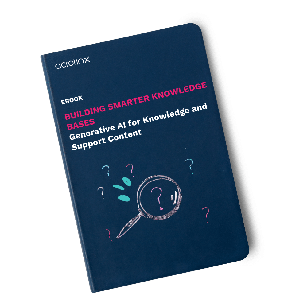 Dark book cover featuring the Smarter Knowledge Bases eBook.